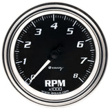 Equus3-3/8 Dia Tachometer 8000 RPM Chrome