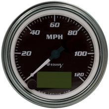 Load image into Gallery viewer, Equus3-3/8 Dia Speedometer 0-120 MPH Chrome Elec