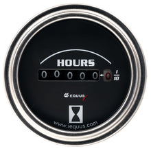 Cargar imagen en el visor de la galería, Equus2.0 Dia Hourmeter Gauge Chrome