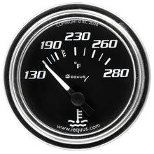 Load image into Gallery viewer, Equus 2.0 Dia Water Temp Gauge Chrome  130-280