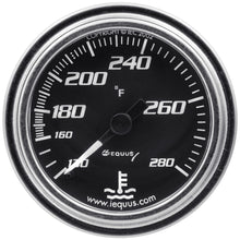 Cargar imagen en el visor de la galería, Equus 2.0 Dia Water Temp Gauge Chrome  140-280