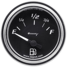 Load image into Gallery viewer, Equus 2.0 Dia Fuel Level Gauge Chrome