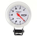 Equus 3-3/8 Dia Tachometer 8000 RPM Silver