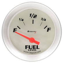 Load image into Gallery viewer, 2.0 Dia Fuel Level Gauge Silver