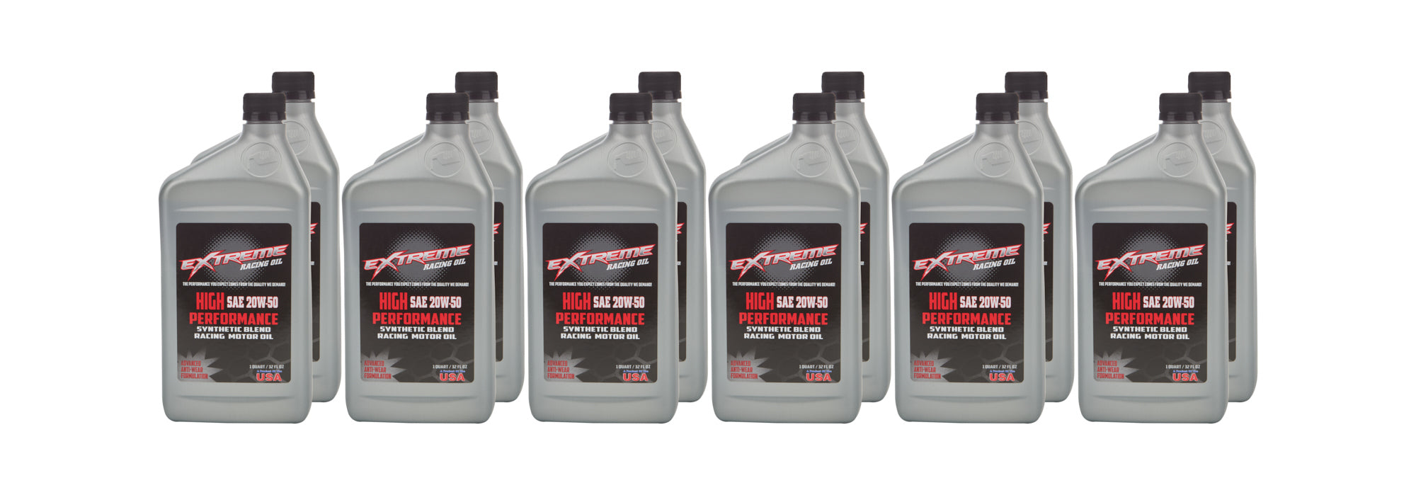 Extreme Racing Oil 20W50 Synthetic Blend 12 x 1 Quart