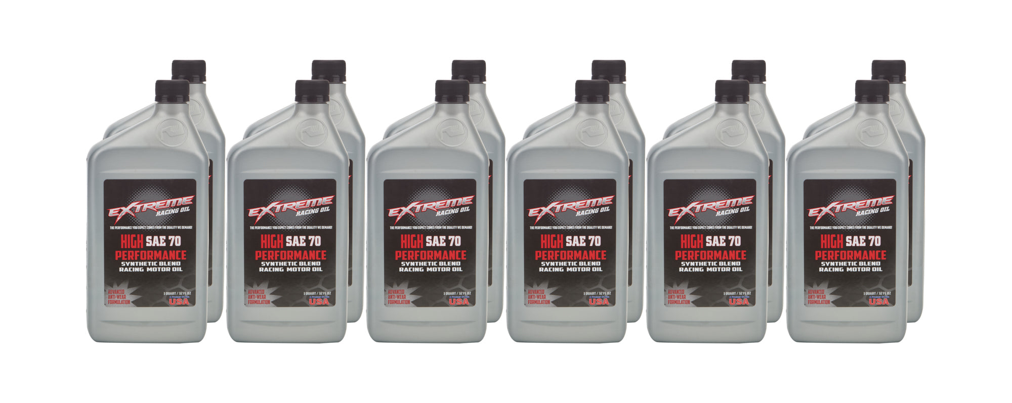 Extreme Racing Oil SAE 70 Synthetic Blend 12 x 1 Quart