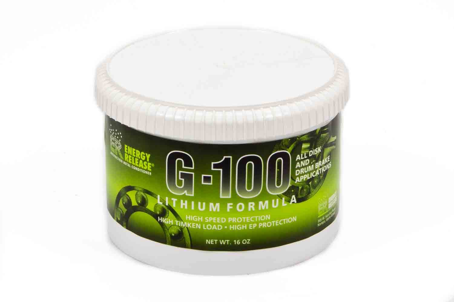Energy Release Products G-100 Grease Lithium 16oz Tub