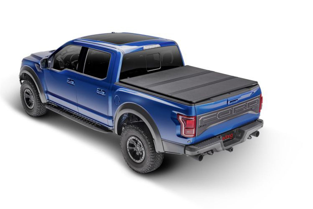 Cubierta de caja ExtangSolid Fold 2.0 21 - Caja de 8 pies Ford F150