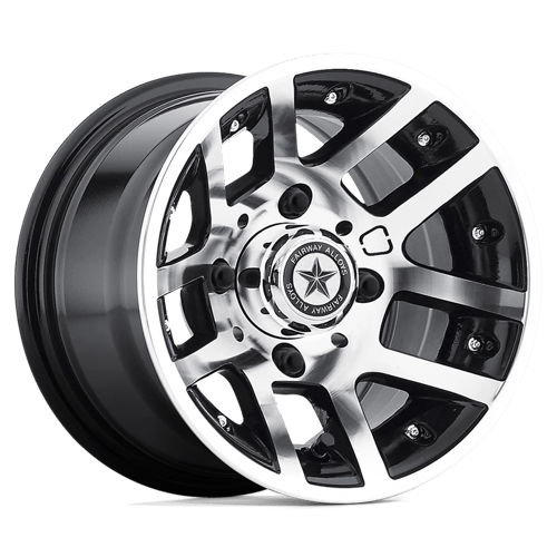 FA121 10X7 4X4.0 MACH G-BLK -25MM
