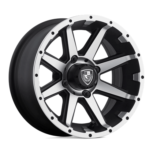 FA135 12X6 4X4.0 MACH M-BLK -23MM