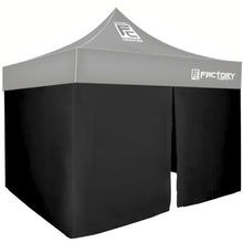 Load image into Gallery viewer, Factory Canopies Wall Kit Black 10ft x 10ft Canopy