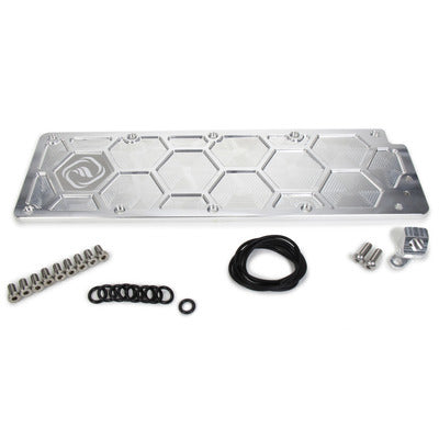 FRANKENSTEIN ENGINE DYNAMICS Billet Alm Valley Plate LSX Block Machine Finish