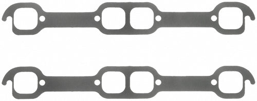 FEL-PRO 18 Deg. SB Chevy Ex. Gsk PORT SIZE 1.74in x 1.6in