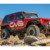 DV8 Offroad 07-18 Jeep JK Fender Flares; Wide; Front & Rear