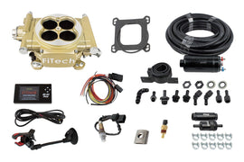 FiTech Fuel Injection 600 HP E/S EFI System Classic Gold