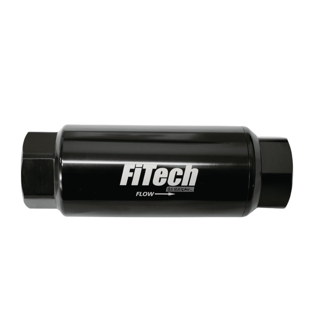 FiTech Fuel Injection Go Fuel 10 Micron Fuel Filter w/8an ORB Ports