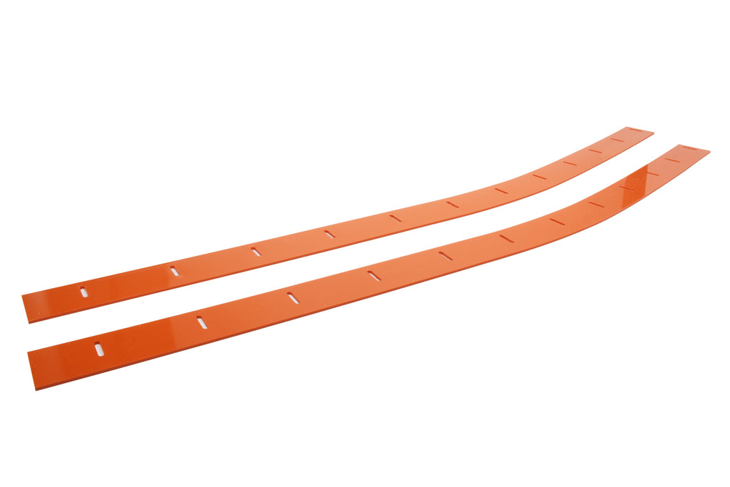 Five Star Fabricating ABC Wear Strips Lower Nose 1pr Orange