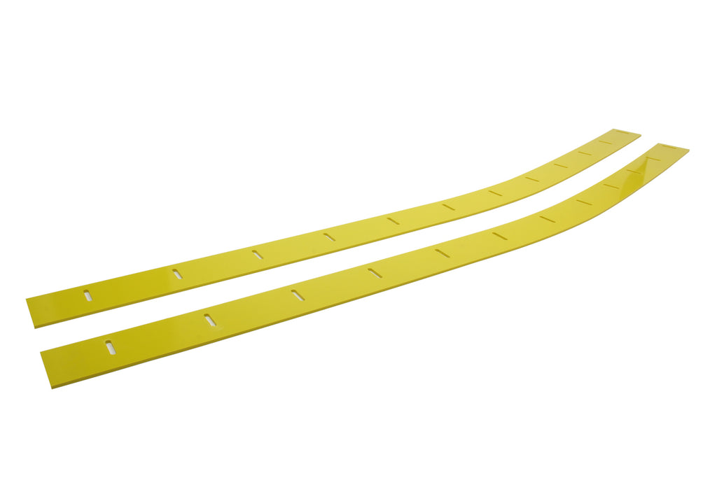 Five Star Fabricating ABC Wear Strips Lower Nose 1pr Yellow