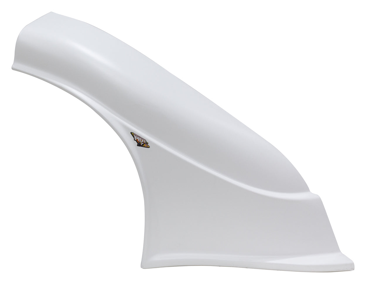 Five Star Fabricating MD3 Plastic Dirt Fender White Old Style