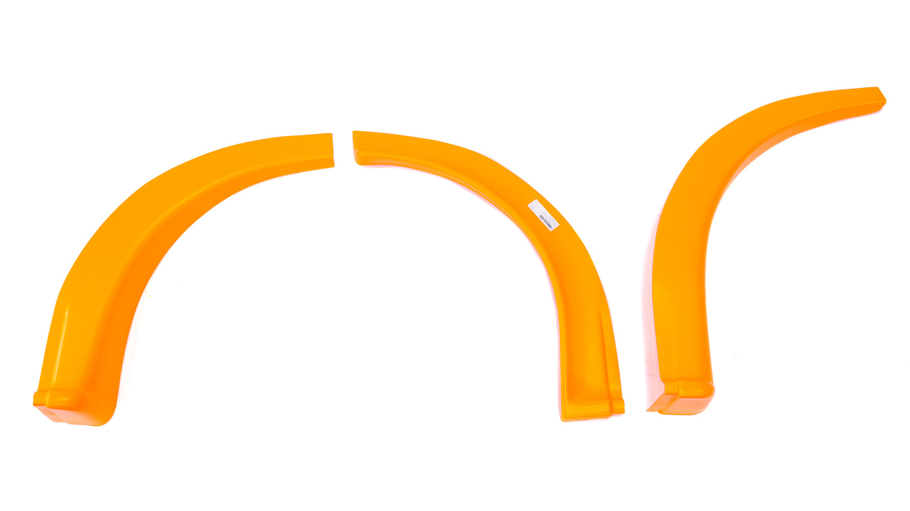 Five Star Fabricating MD3 Wheel Flares Dirt Bright Orange Right