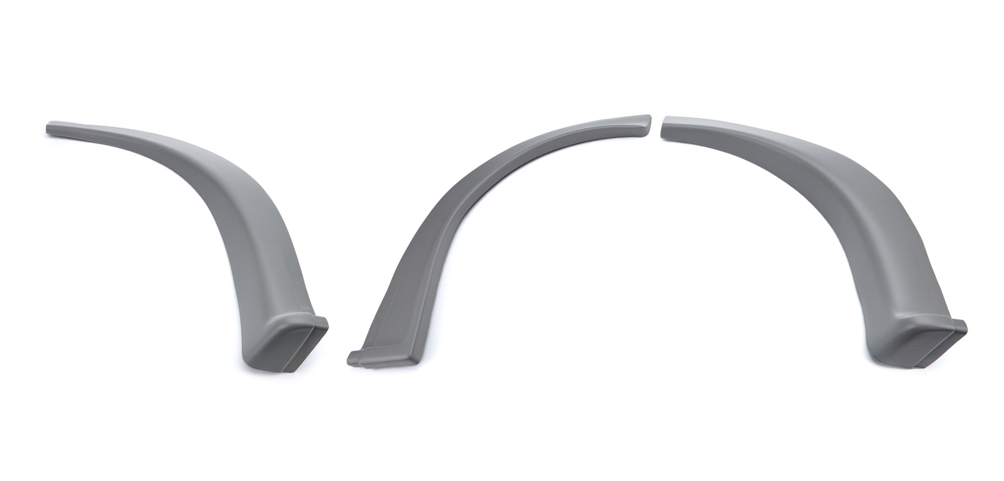 Five Star Fabricating MD3 Wheel Flares Dirt Gray Left