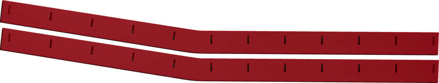 Five Star Fabricating 88 MD3 Monte Carlo Wear Strips 1pr Red
