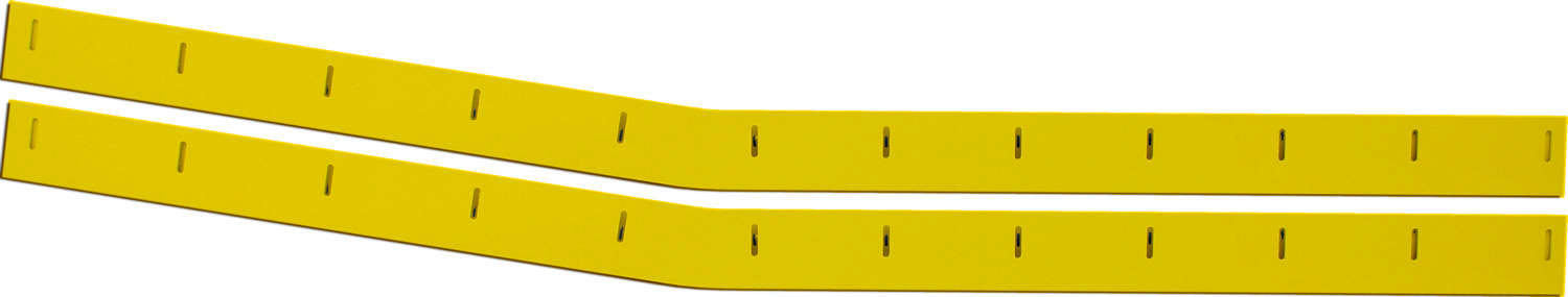 Five Star Fabricating 88 MD3 Monte Carlo Wear Strips 1pr Yellow