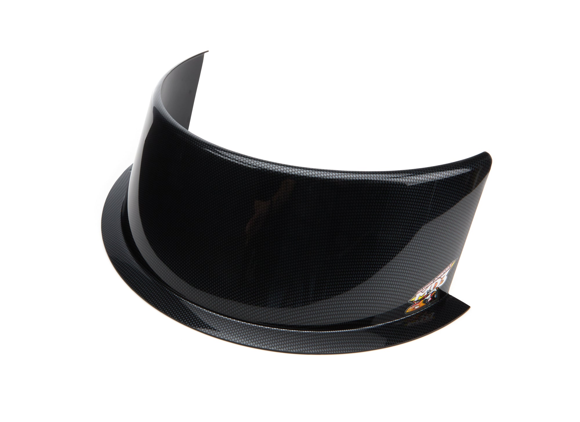 Five Star Fabricating Air Deflector Hood 6in Tall Carbon Fiber