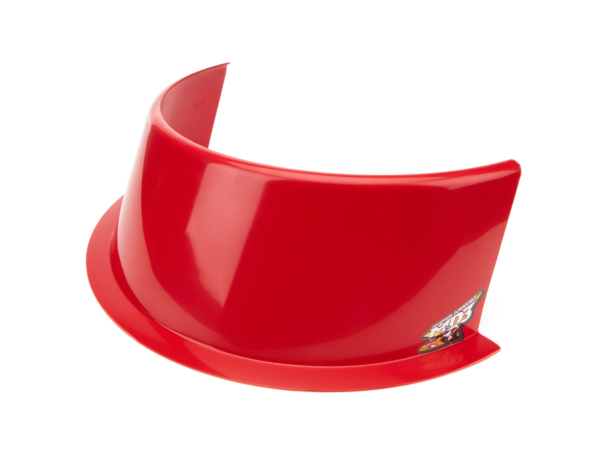 Five Star Fabricating Air Deflector Hood 6in Tall Red