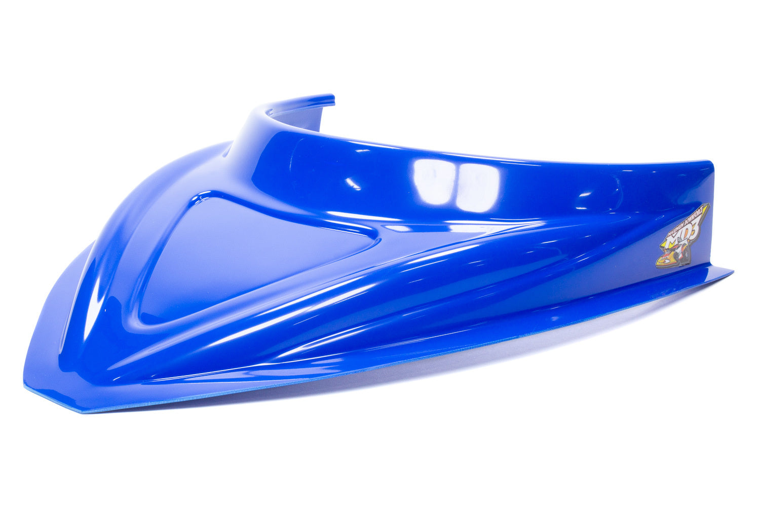 Five Star Fabricating MD3 Hood Scoop 3in Tall Curved Chevron Blue