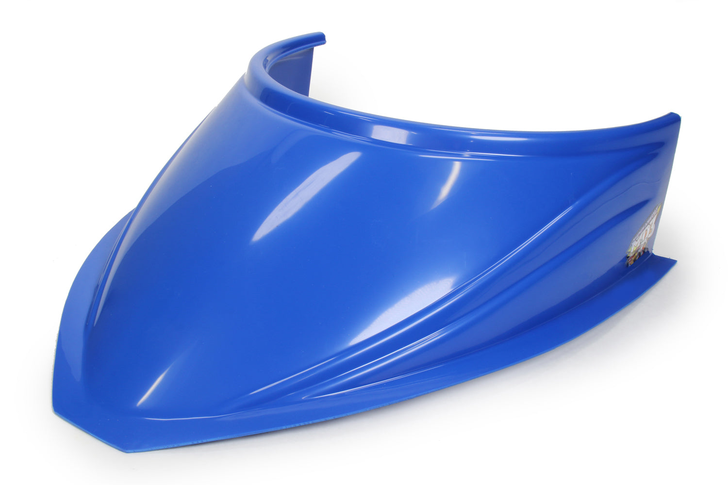 Five Star Fabricating MD3 Hood Scoop 5in Tall Curved Chevron Blue