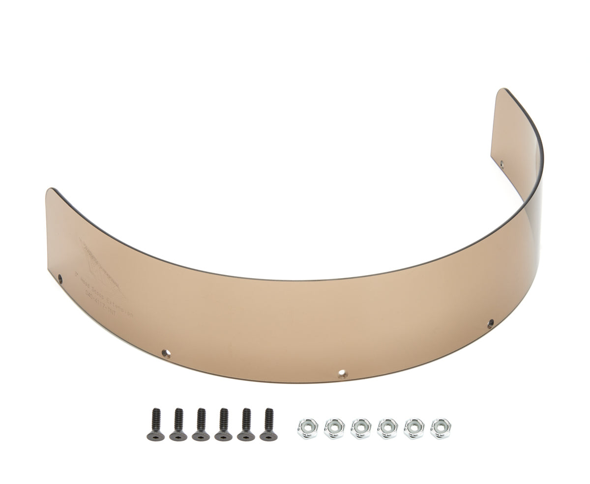 Five Star Fabricating Hood Scoop Deflector Extension Kit Tinted