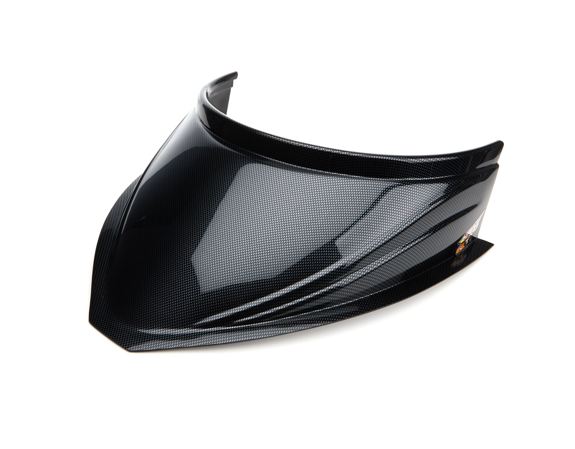 Five Star Fabricating MD3 Hood Scoop 5in Tall 18in Wide Curved CF look