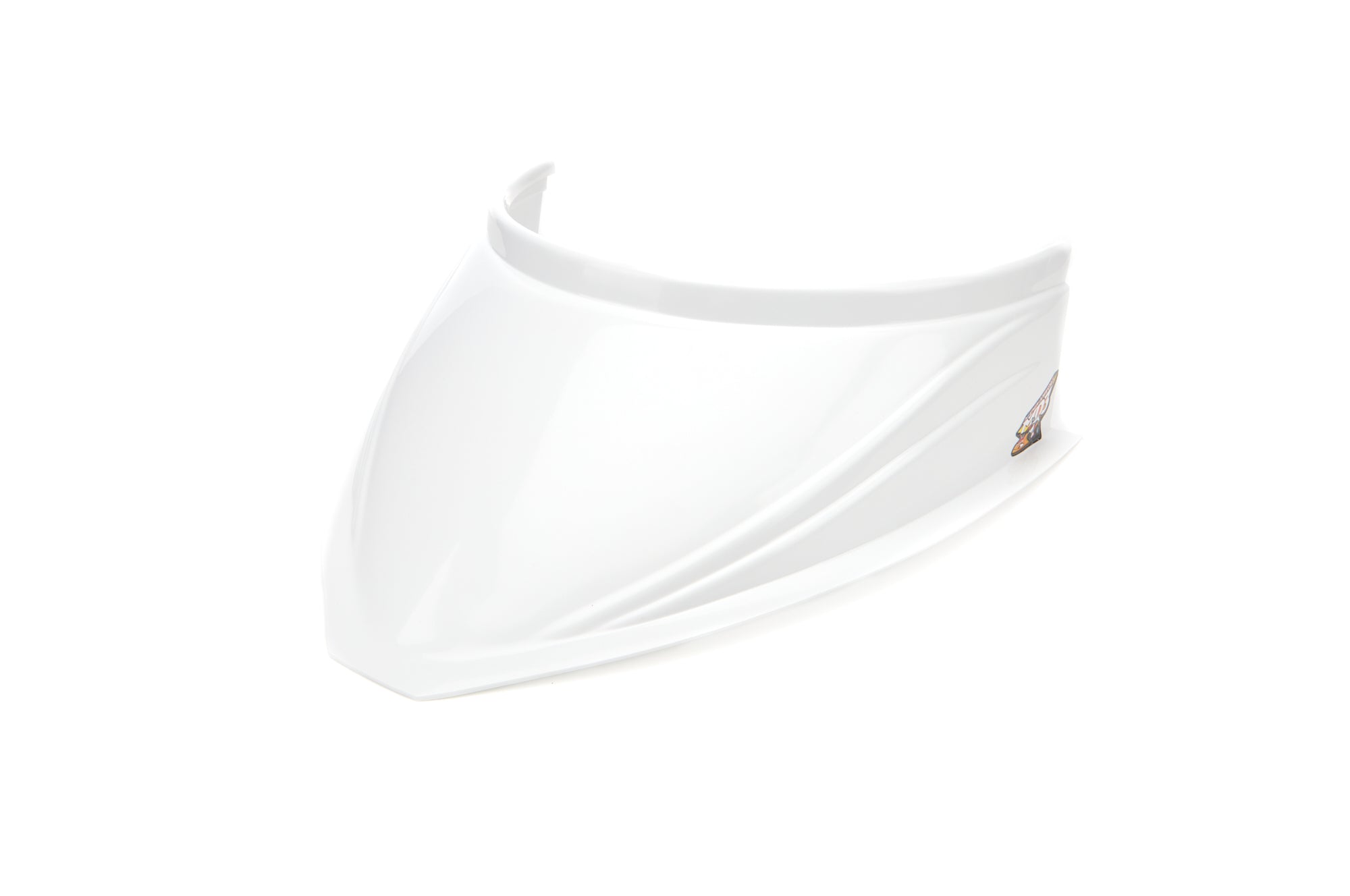 Five Star Fabricating MD3 Hood Scoop 5in Tall 18in Wide Curved White