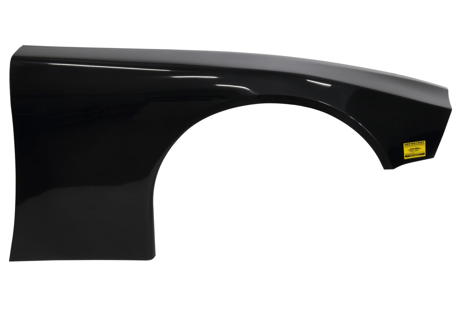 Five Star Fabricating 2019 LM Ultraglass Fender Black Right