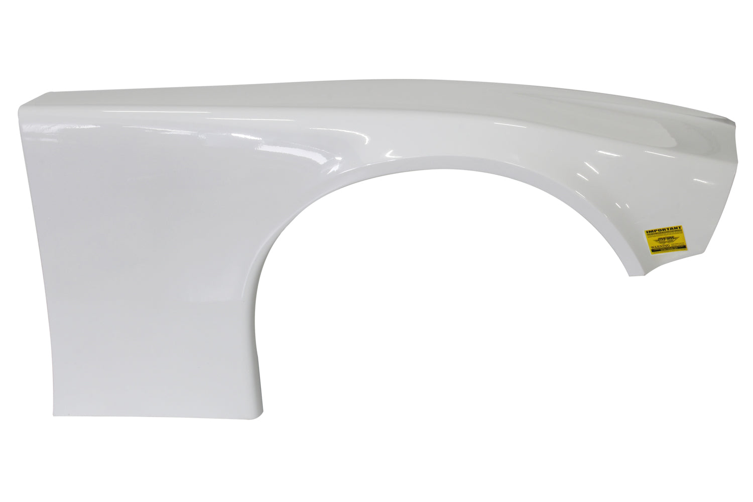 Five Star Fabricating 2019 LM Ultraglass Fender White Right
