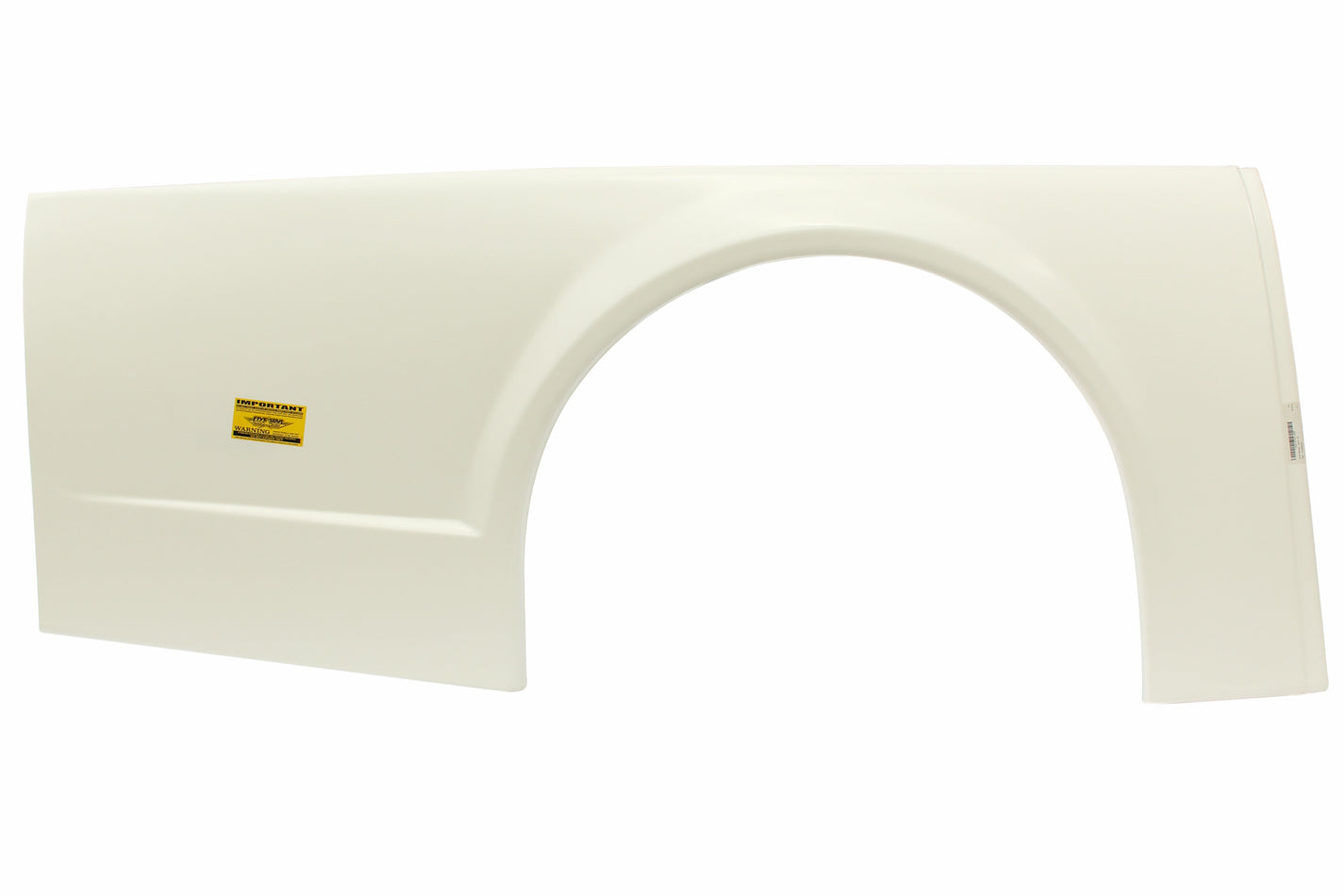 Five Star Fabricating 2019 LM Plastic Quarter Panel White Right