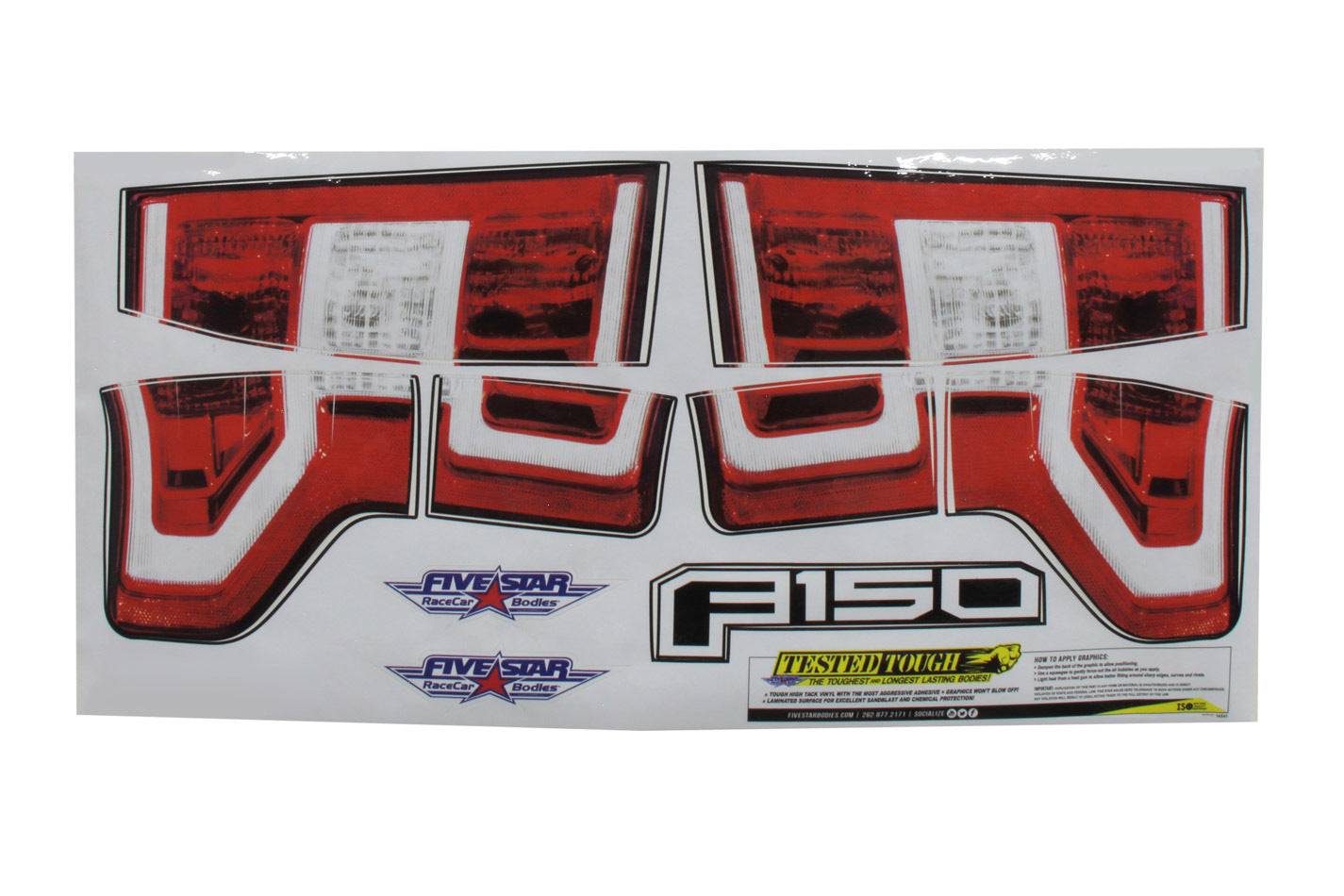 Five Star Fabricating 2019 Ford F-150 Tail ID Graphics Kit