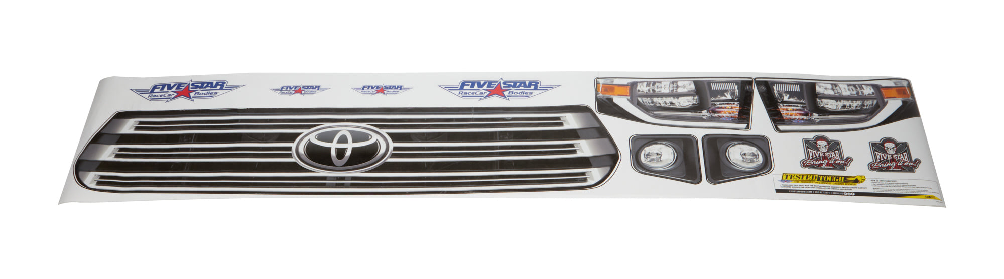 Five Star Fabricating Graphics Nose ID Kit Toyota Tundra