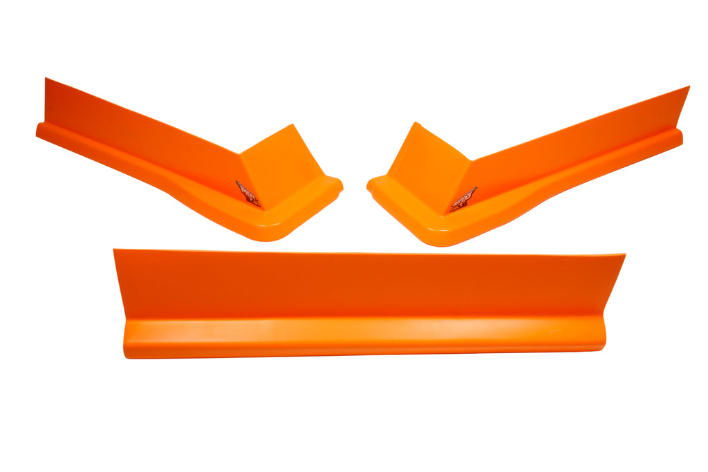 Modified Aero Valance 3pc. Fluorescent Orange