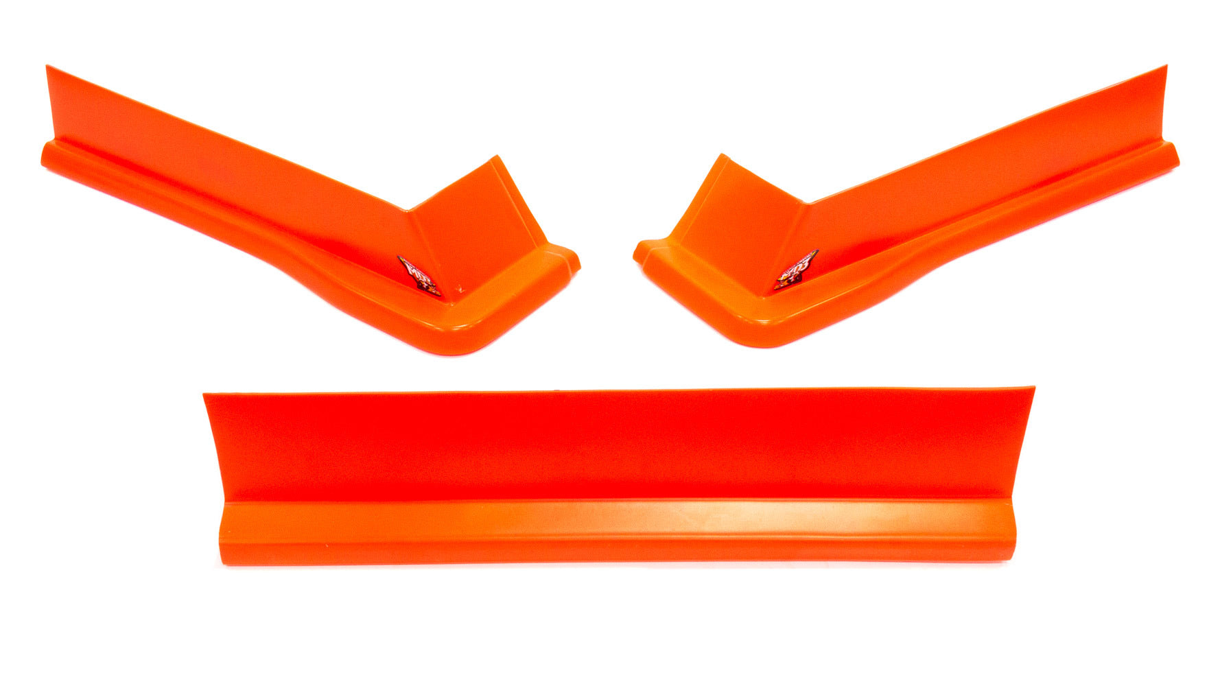 Five Star Fabricating Modified Aero Valance 3pc. Fluorescent Red