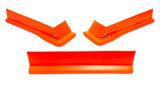 Modified Aero Valance 3pc. Fluorescent Red