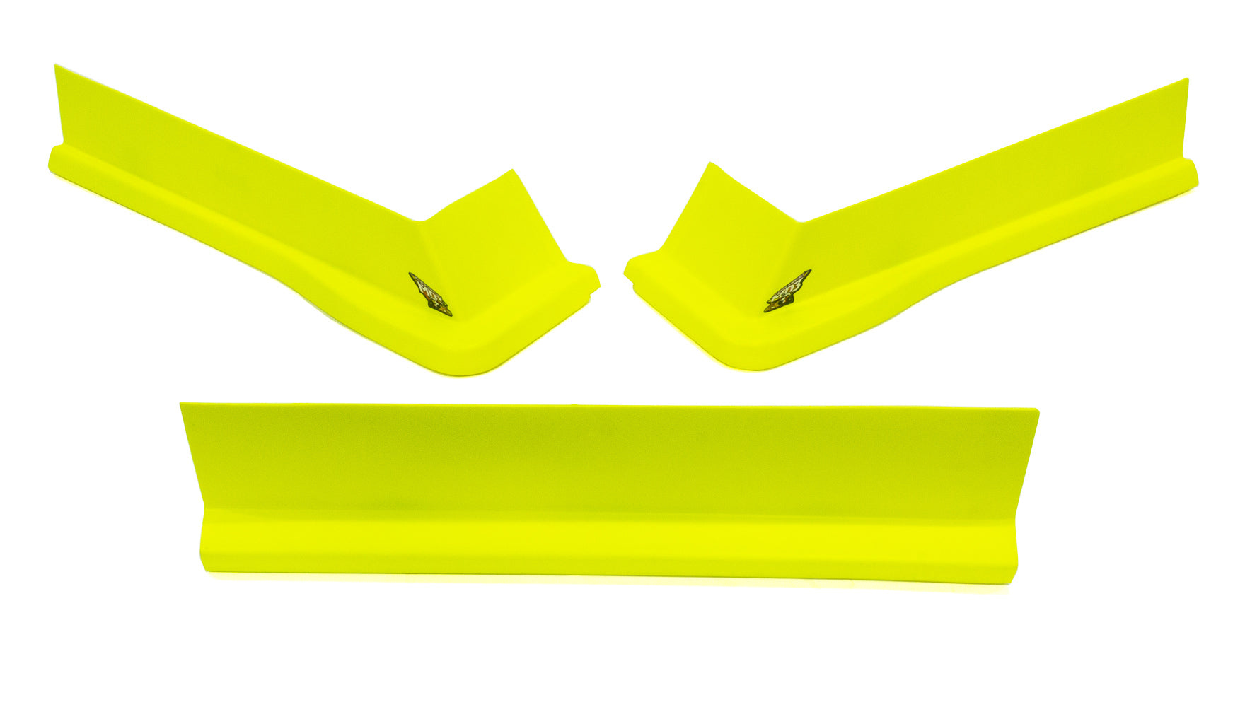 Five Star Fabricating Modified Aero Valance 3pc. Fluorescent Yellow