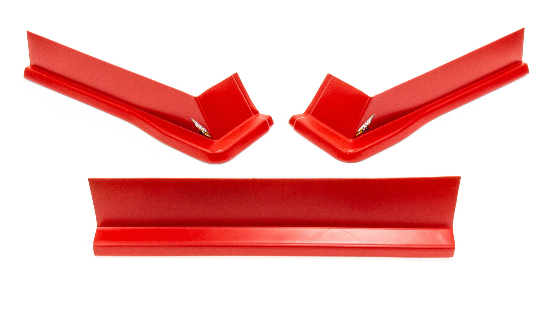 Five Star Fabricating Modified Aero Valance 3pc. Red