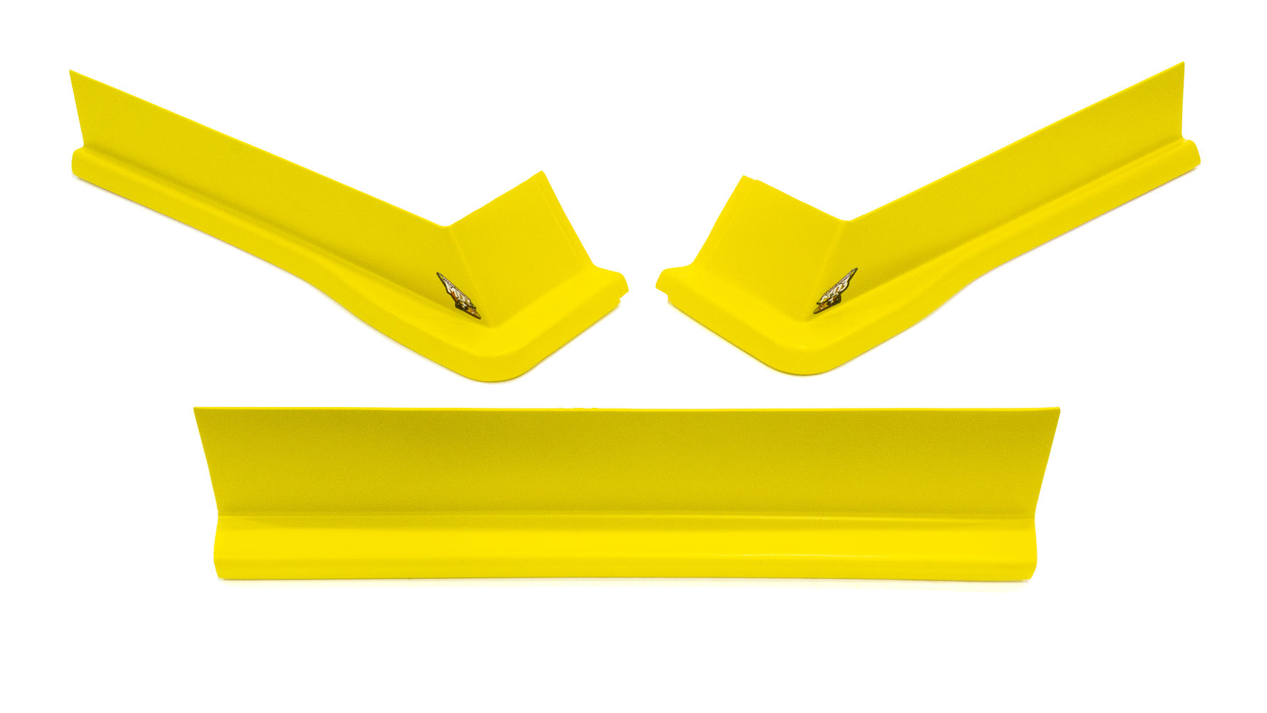 Five Star Fabricating Modified Aero Valance 3pc. Yellow