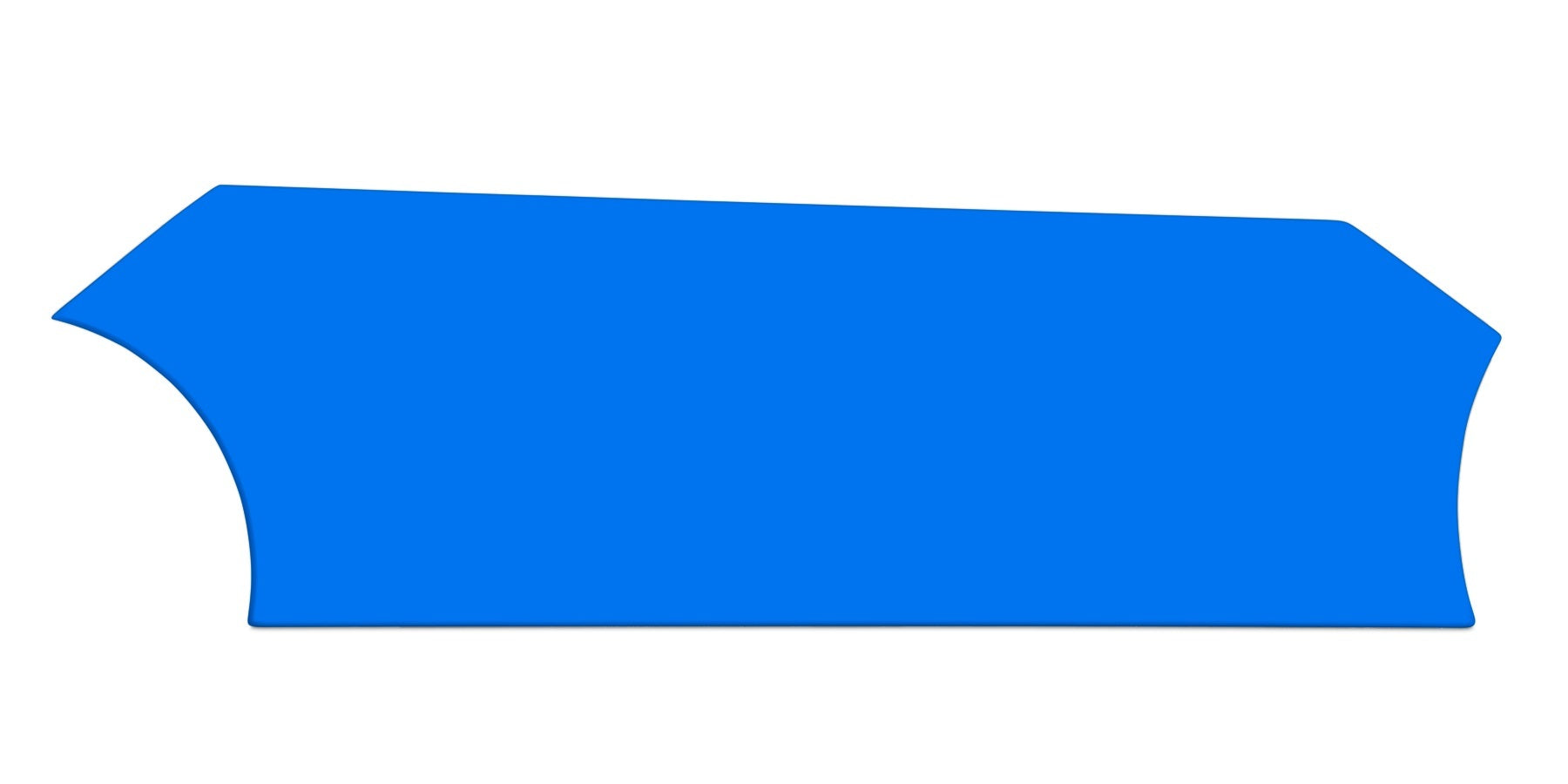 Five Star Fabricating Door MD3 DLM Chevron Blue