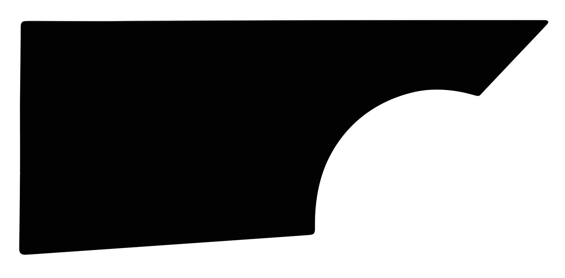 Five Star Fabricating Quarter Panel Dirt Right Side Black