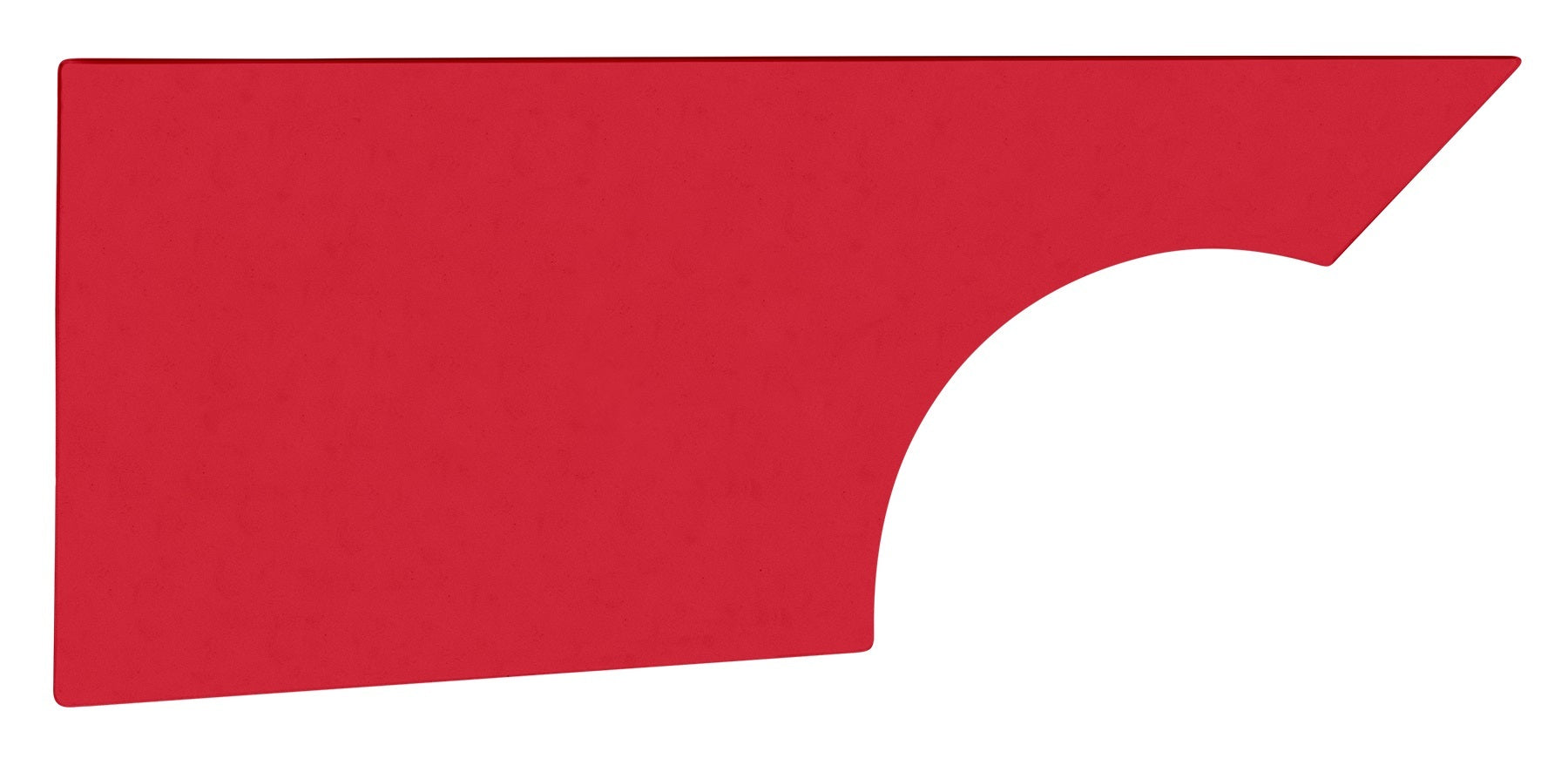 Five Star Fabricating Quarter Panel Dirt Right Side Red