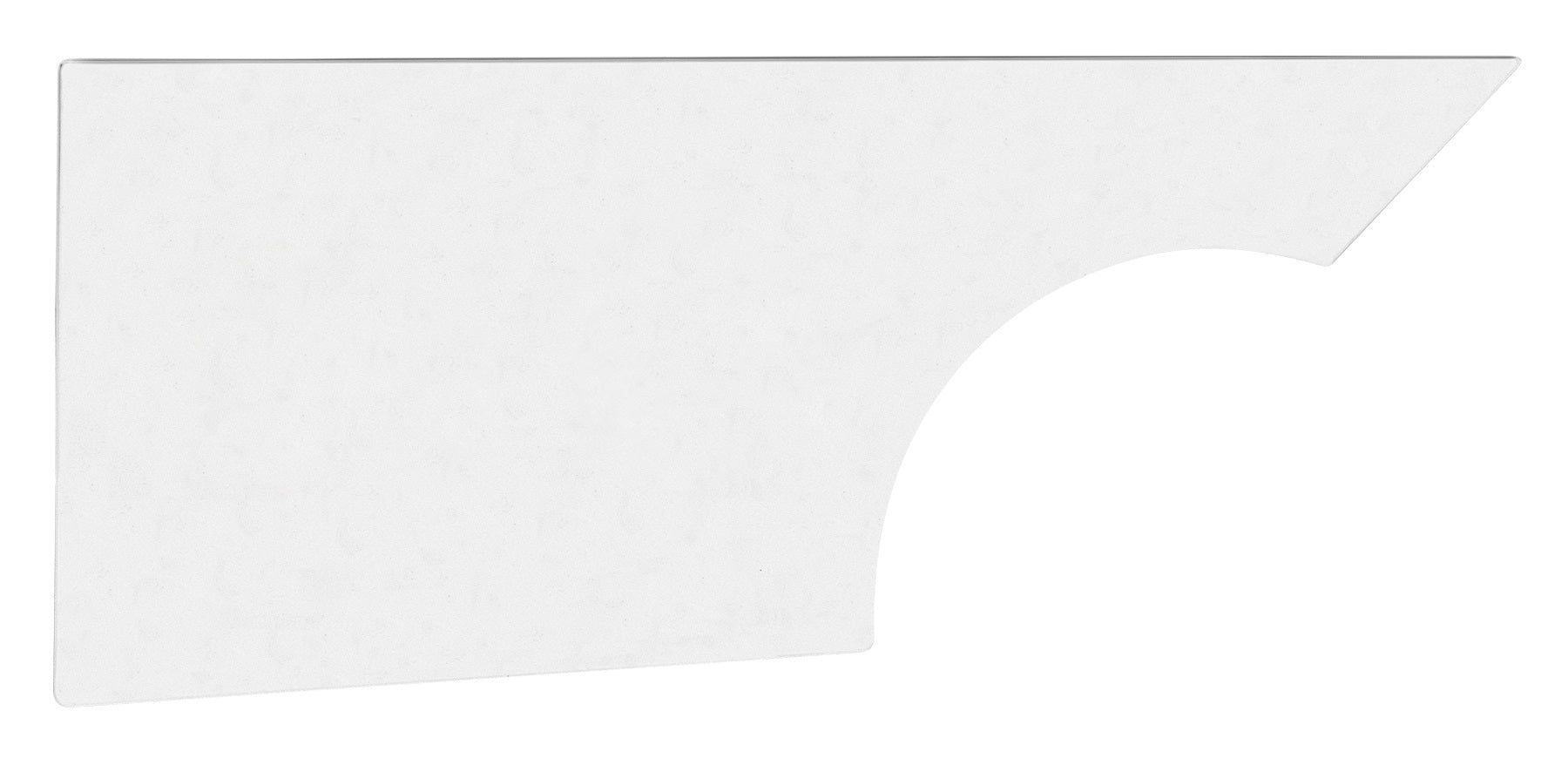 Five Star Fabricating Quarter Panel Dirt Right Side White