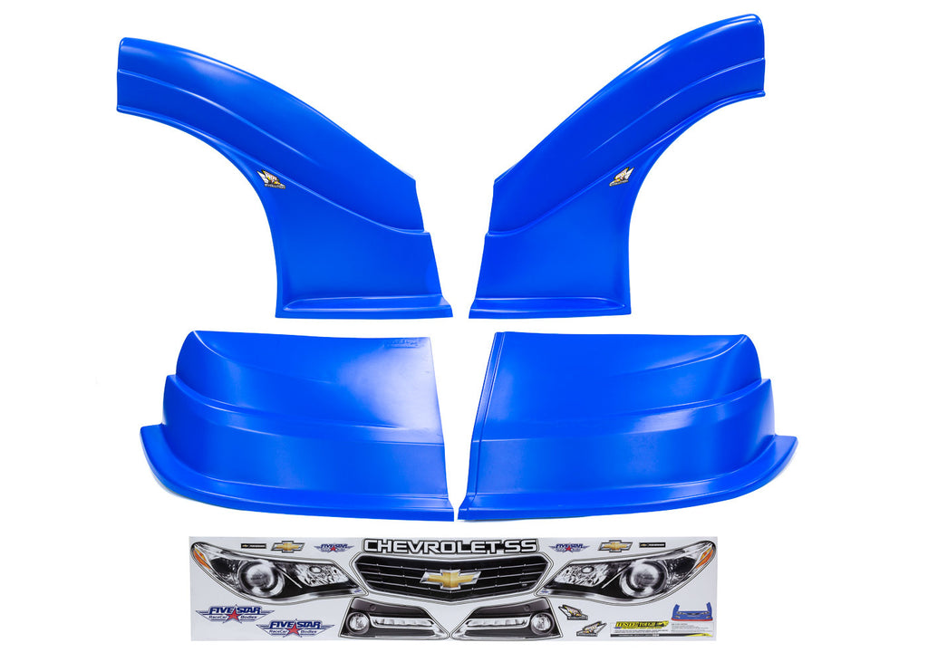 Combinación MD3 Evolution DLM de Five Star Fabricating Chevy SS Chevron Blue